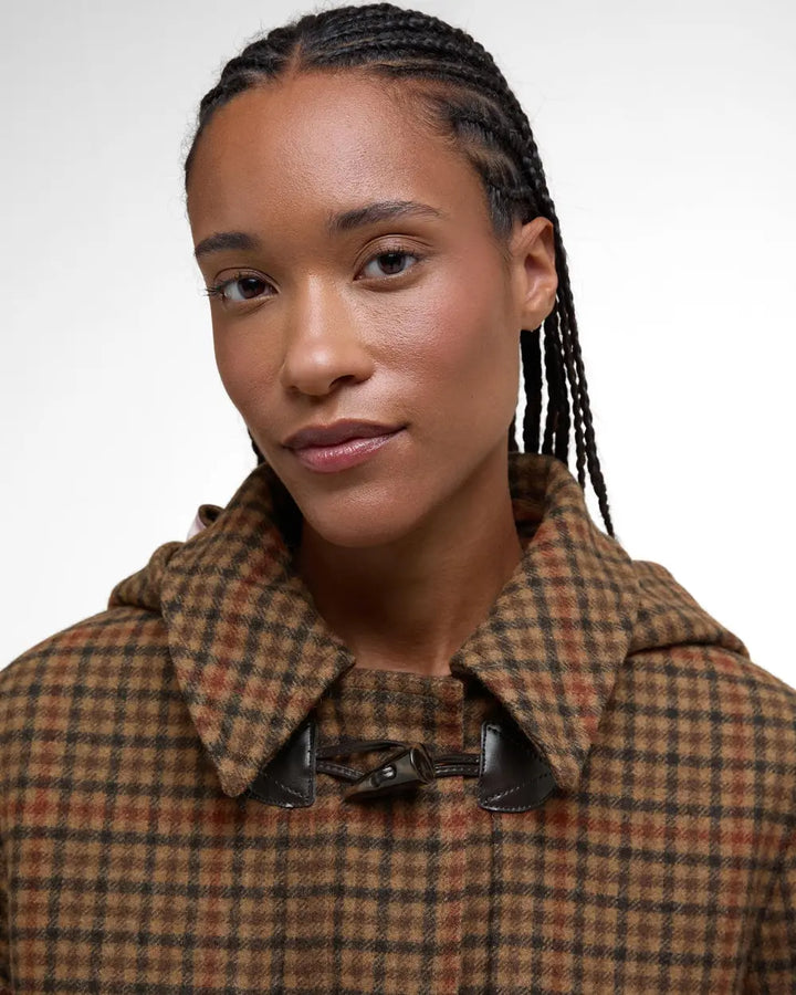 Barbour Melody Check Coat/Kaput LWO0250