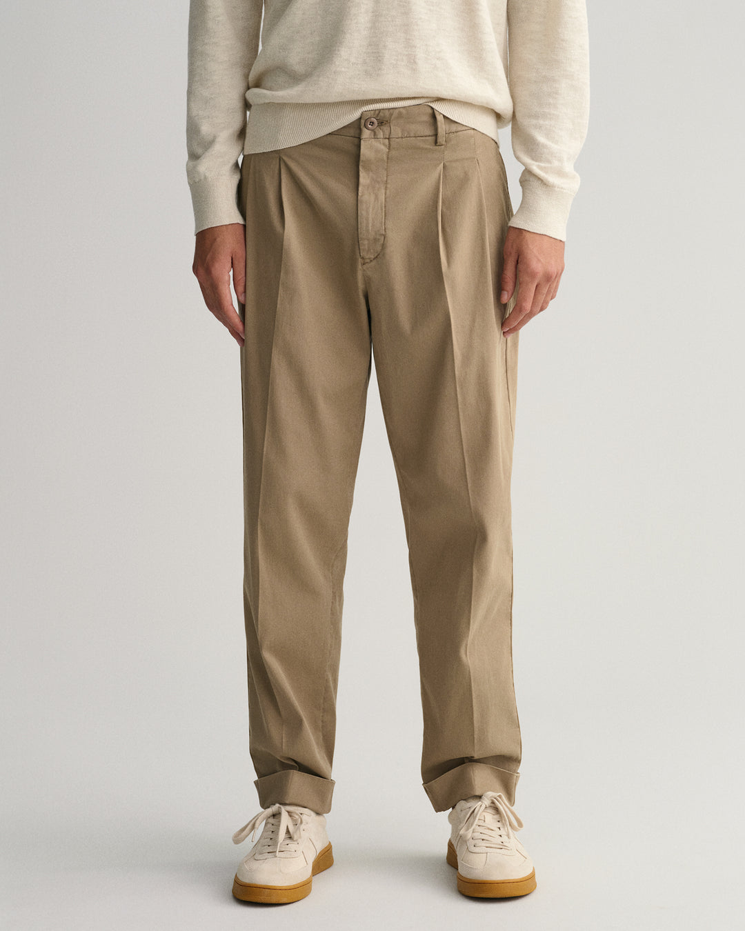 GANT Relaxed Tapered Cotton Suit Pants/Hlače 1505181