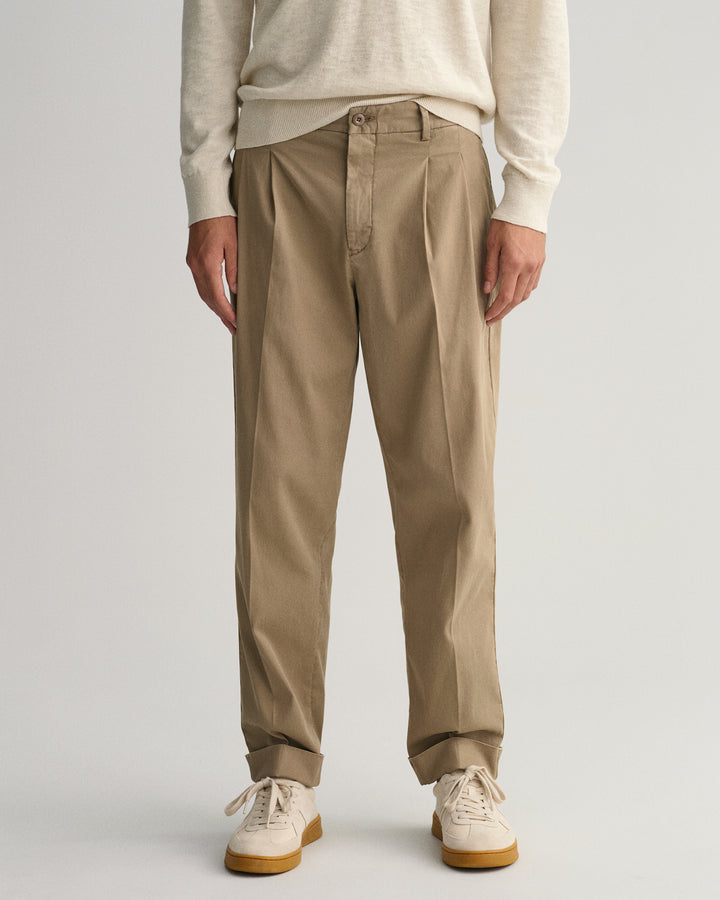 GANT Relaxed Tapered Cotton Suit Pants/Hlače 1505181