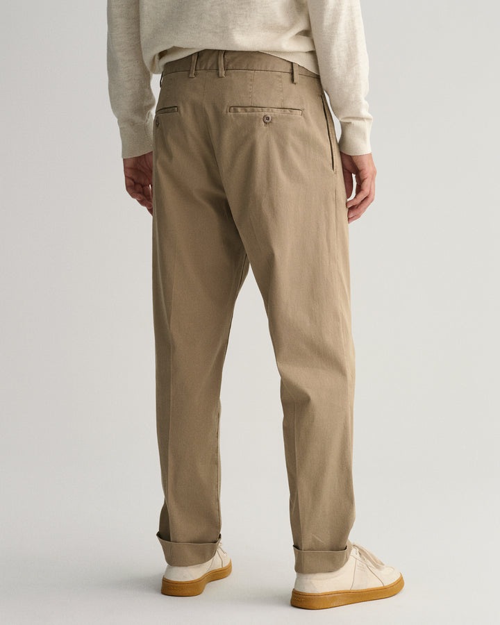 GANT Relaxed Tapered Cotton Suit Pants/Hlače 1505181