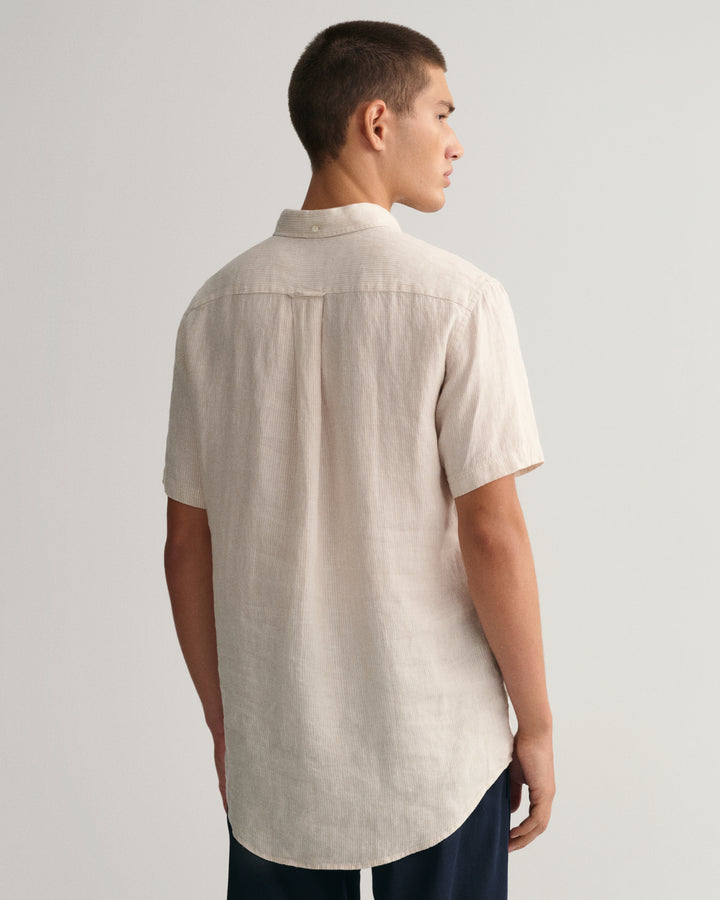 GANT Reg Linen Stripe Ss Shirt/Košulja 3230082