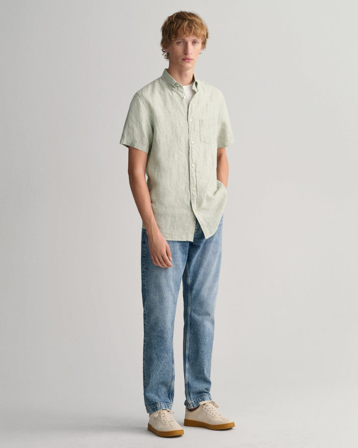 GANT Reg Linen Stripe Ss Shirt/Košulja 3230082