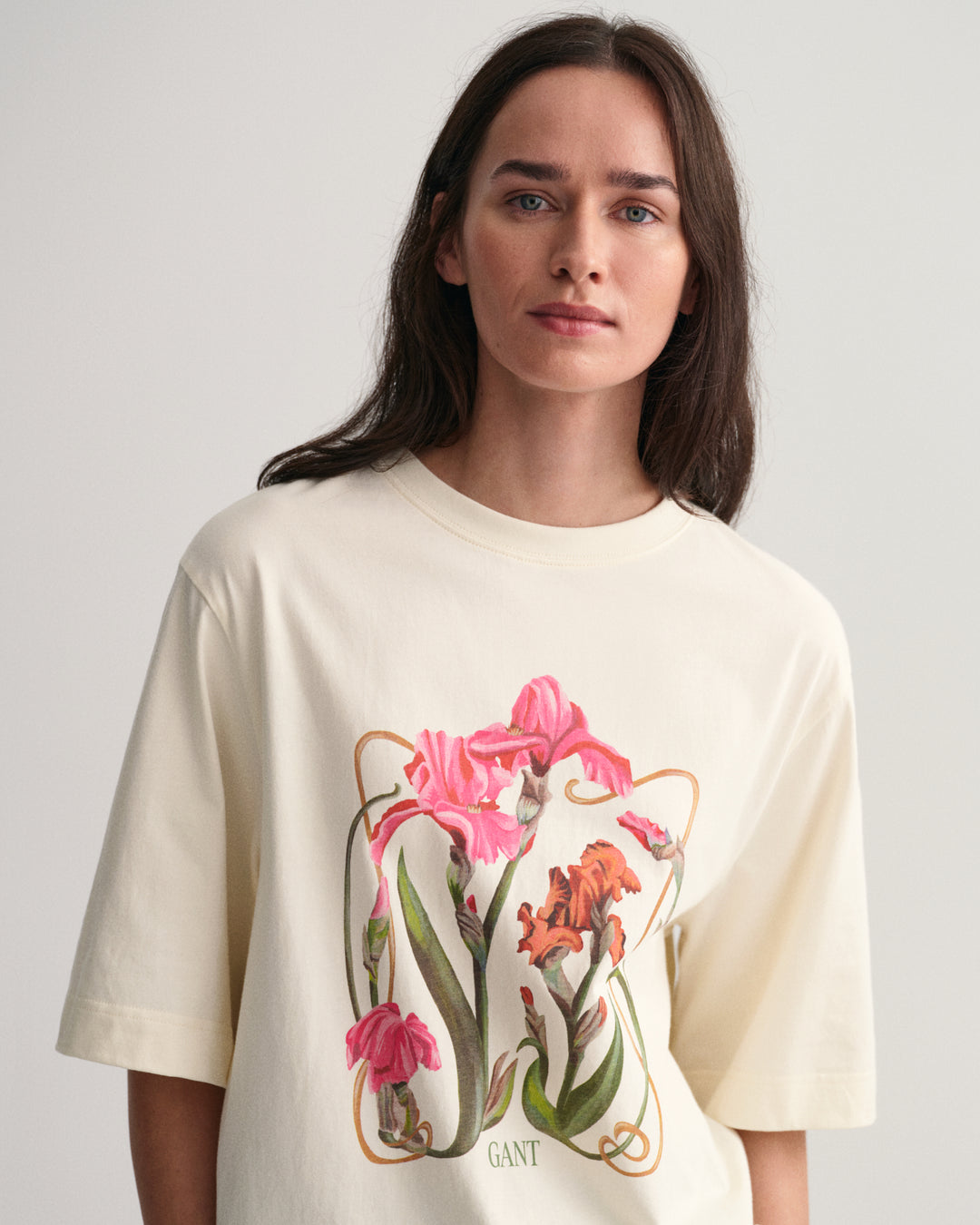 GANT Iris Print Ss T-Shirt/Majica 4200257