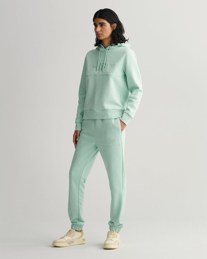 GANT Reg Tonal Shield Hoodie/Duks 4203648