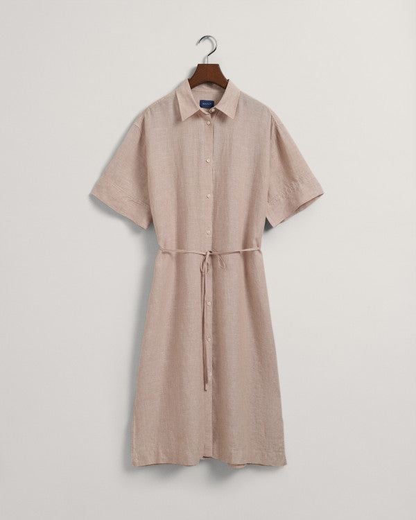 GANT Relaxed Ss Linen Shirt Dress/Haljina 4503244