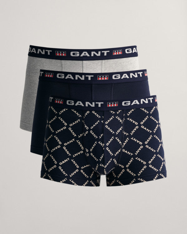 GANT Gant Print Trunk 3-Pack/Donje Rublje 3/1 902313033