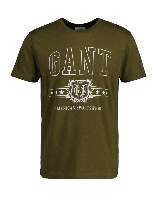 GANT Gant Crest Graphic T-Shirt /Majica 2003195