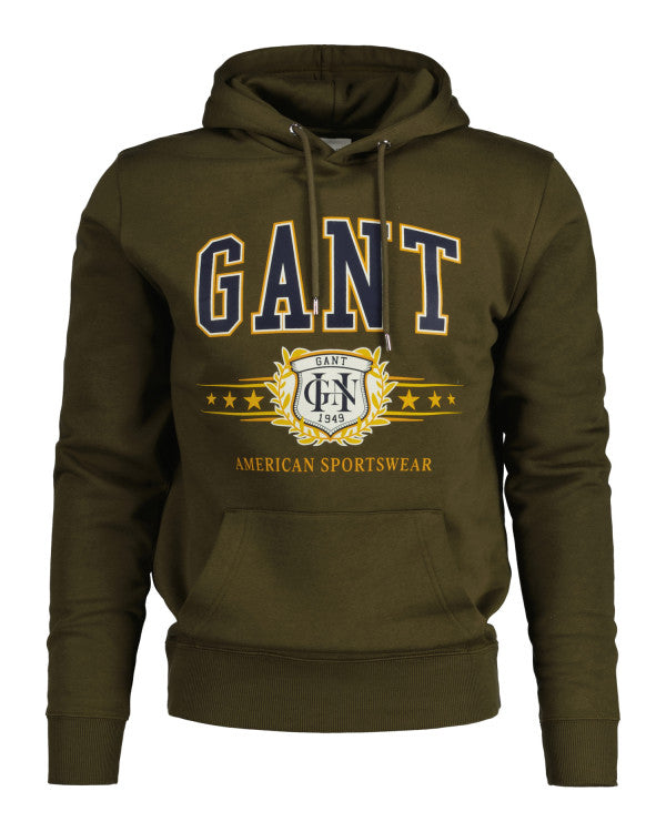 GANT Gant Crest Graphic Hoodie /Duks 2007064
