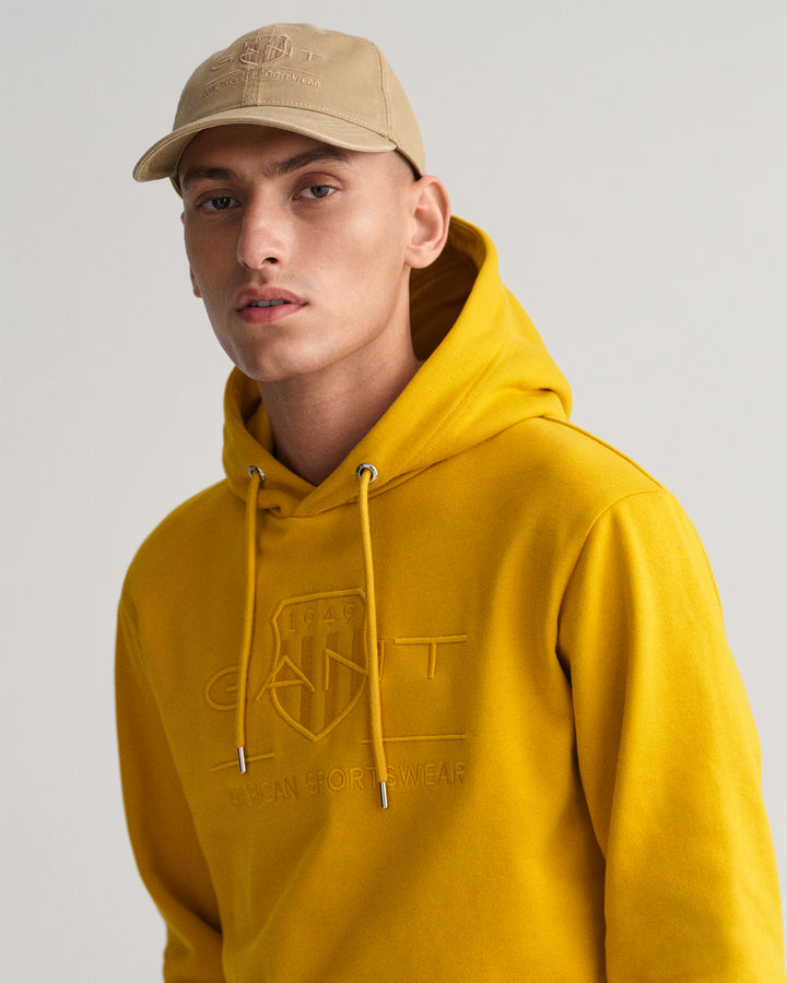GANT Reg Tonal Shield Hoodie /Duks 2037020