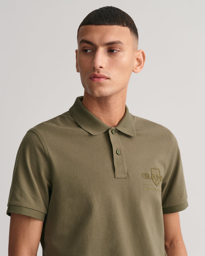 GANT Reg Tonal Shield Ss Rugger /Polo Majica 2062025