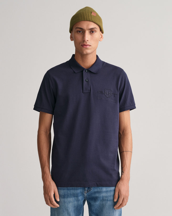 GANT Reg Tonal Shield Ss Rugger /Polo Majica 2062025