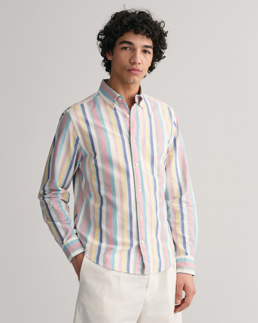 GANT Reg Ut Oxford Multi Stripe Shirt /Košulja 3230137