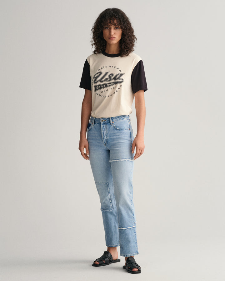 GANT Hw Straight Patchwork Jeans /Traperice 4100195
