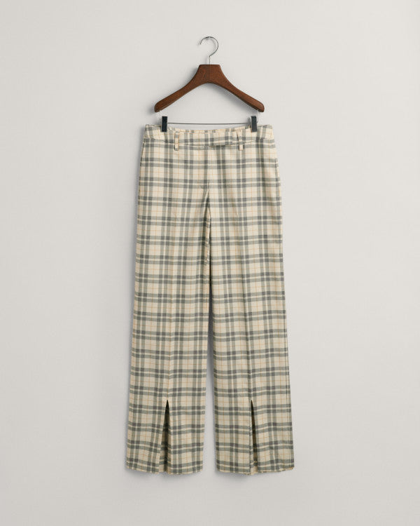 GANT Low Rise Straight Checked Pants /Hlače 4150269