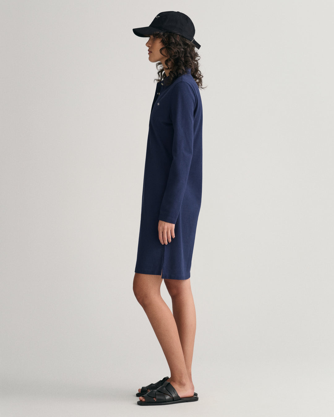 GANT Slim Shield Ls Pique Dress /Haljina 4201305