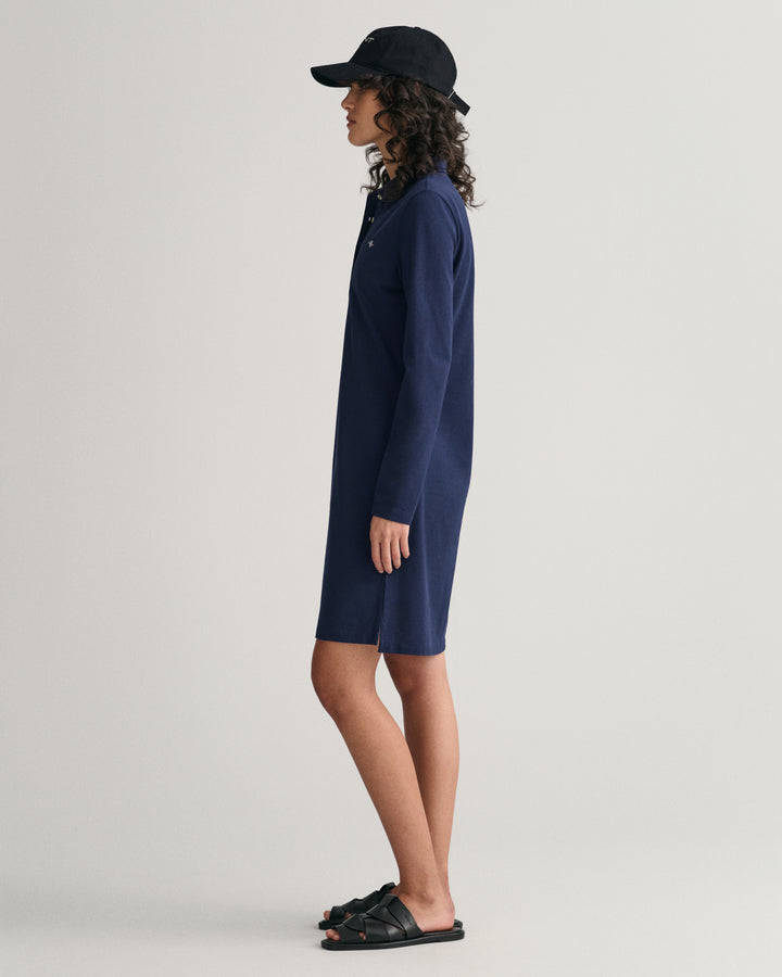 GANT Slim Shield Ls Pique Dress /Haljina 4201305