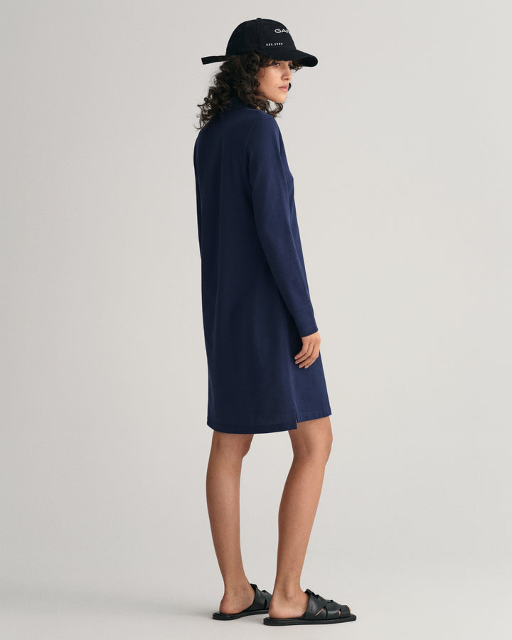 GANT Slim Shield Ls Pique Dress /Haljina 4201305