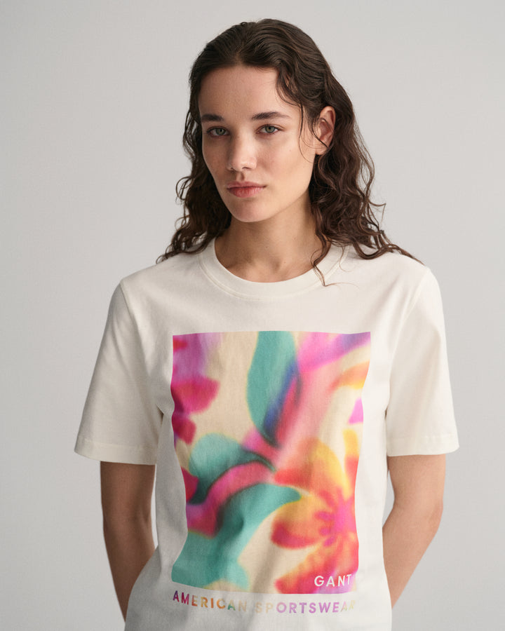 GANT Relaxed Floral Graphic Ss T-Shirt /Majica 4203489