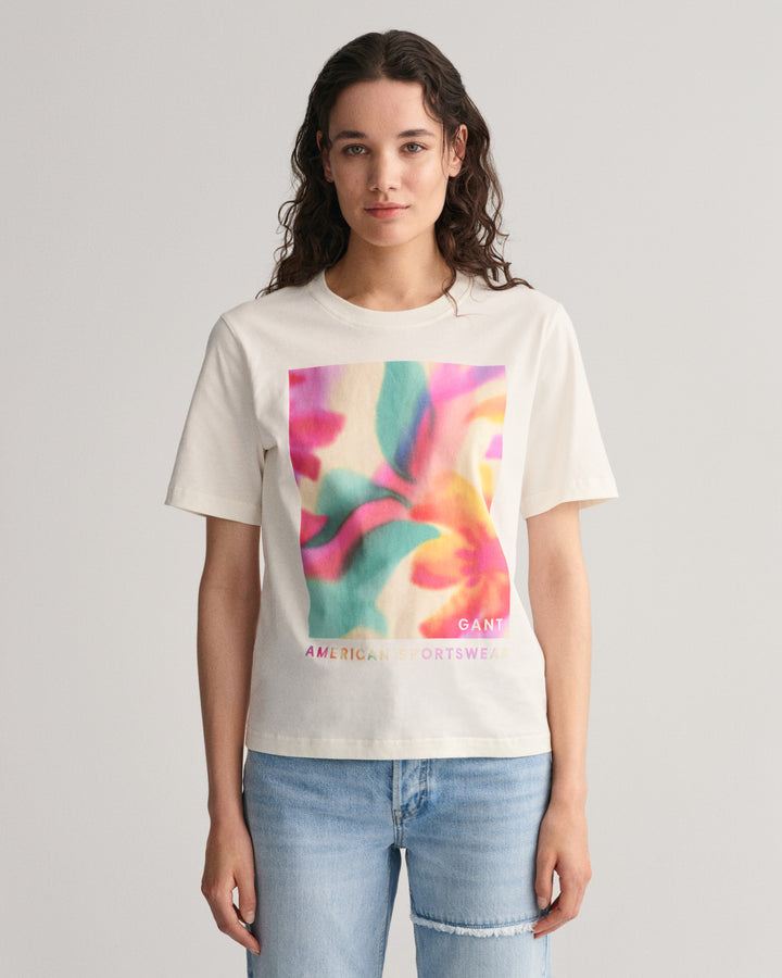 GANT Relaxed Floral Graphic Ss T-Shirt /Majica 4203489