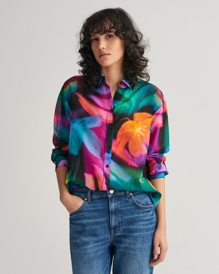 GANT Rel Floral Print Cot/Silk Shirt /Košulja 4300218