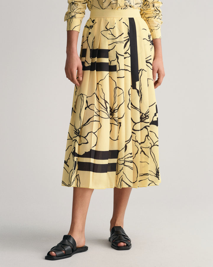 GANT Line Drawing Pleated Skirt /Suknja 4400095