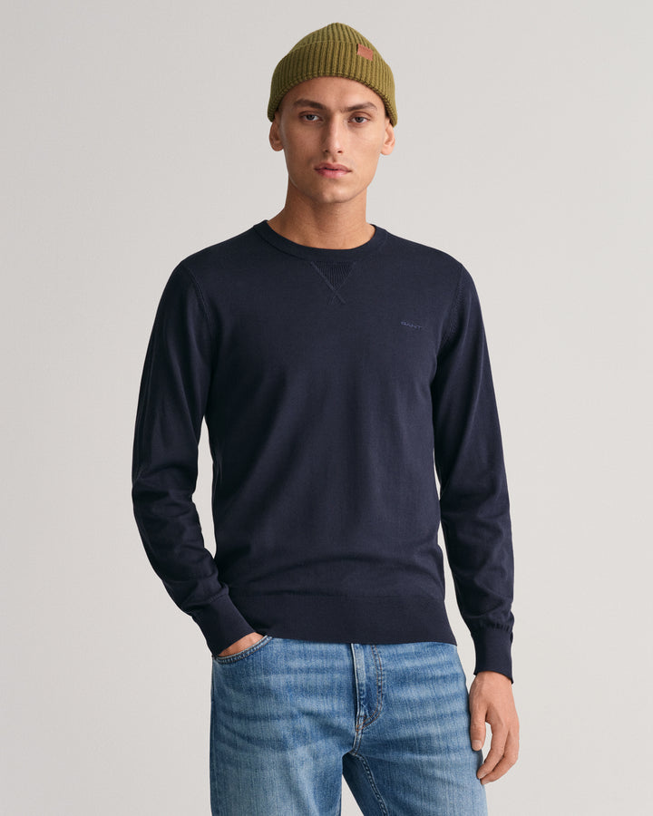 GANT Fine Cotton C-Neck /Pulover 8050162