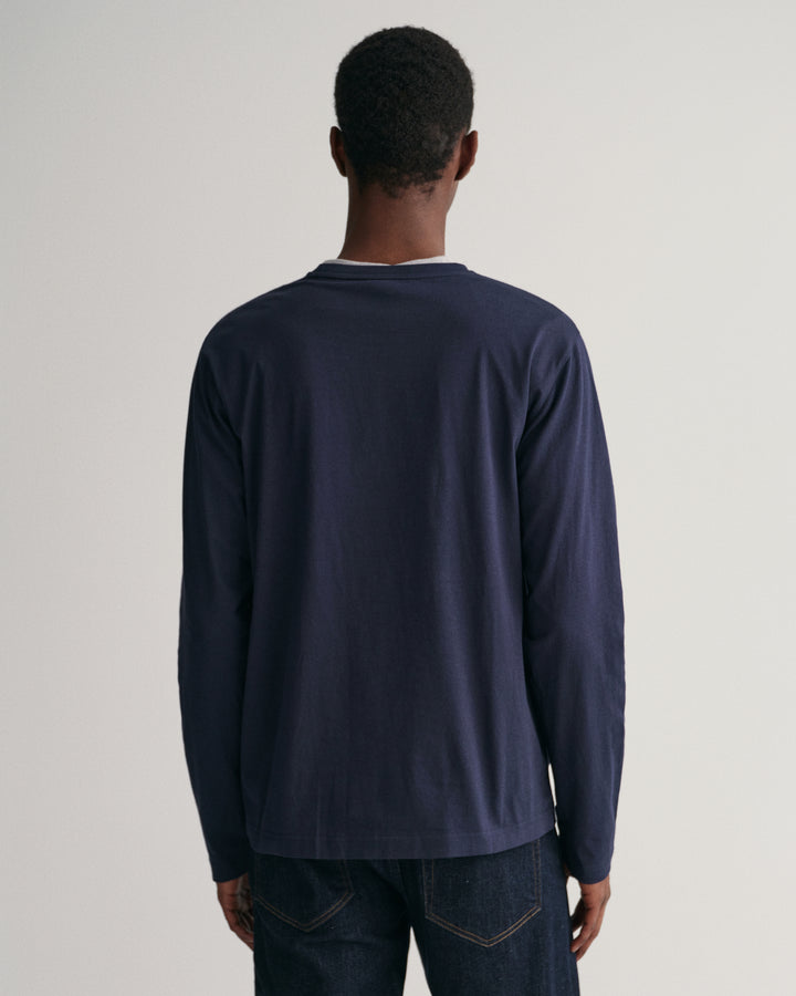 GANT Regular Shield Long Sleeve T-Shirt/Majica 2004049