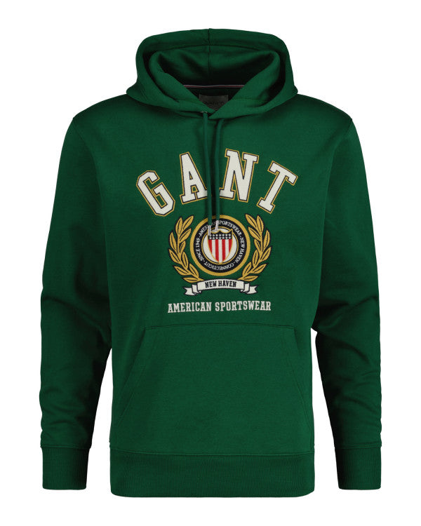 GANT Crest Sweat Hoodie/Duks 2006069