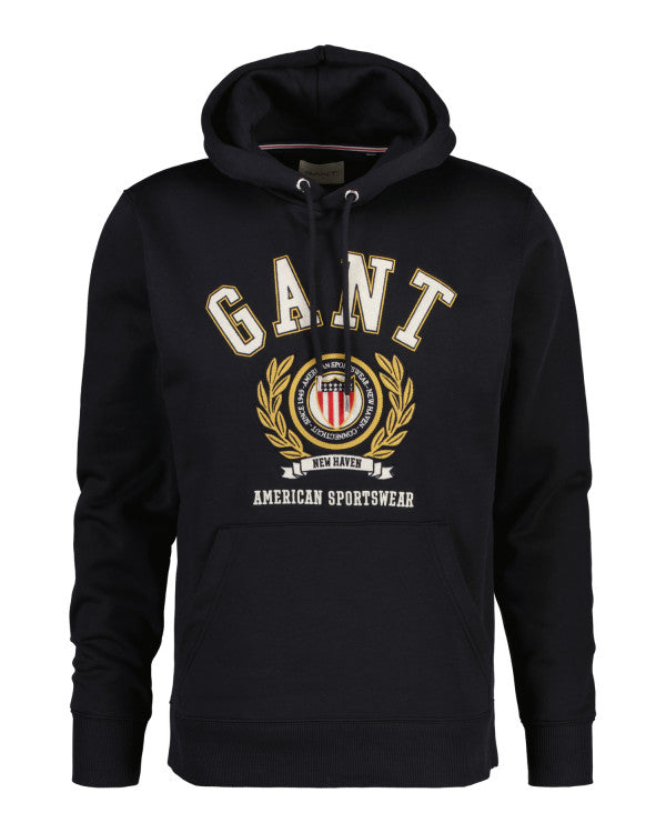 GANT Crest Sweat Hoodie/Duks 2006069