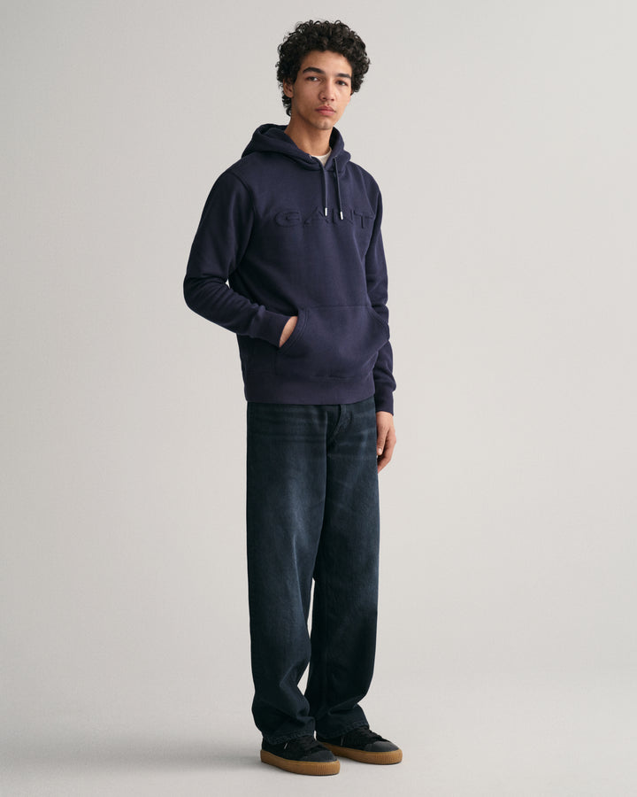 GANT Embossed Sweat Hoodie/Duks 2007073