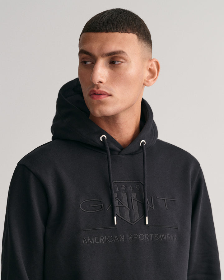 GANT Reg Tonal Shield Hoodie /Duks 2037020