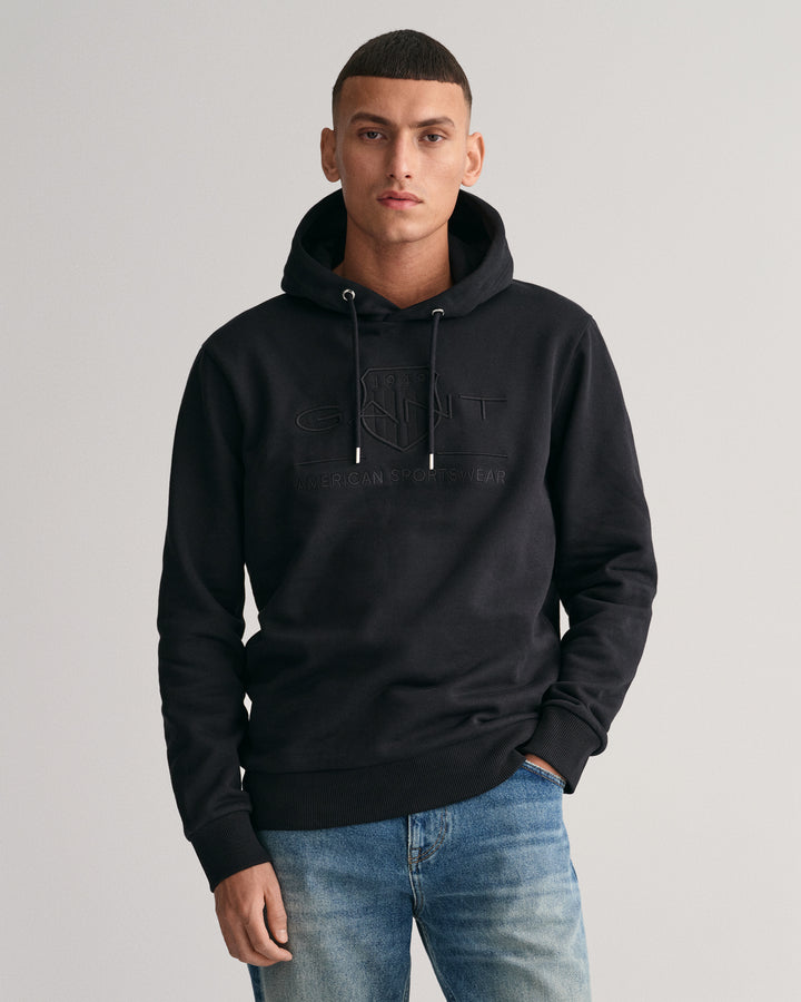 GANT Reg Tonal Shield Hoodie /Duks 2037020