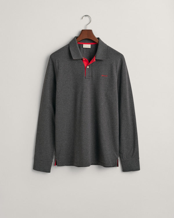 GANT Reg Contrast Pique Ls Rugger /Polo Majica 2065004