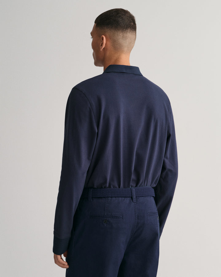 GANT Reg Contrast Pique Ls Rugger /Polo Majica 2065004