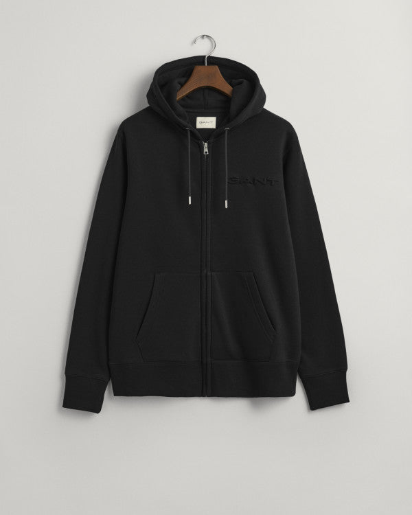 GANT Embossed Full Zip Hoodie/Duks 2068024
