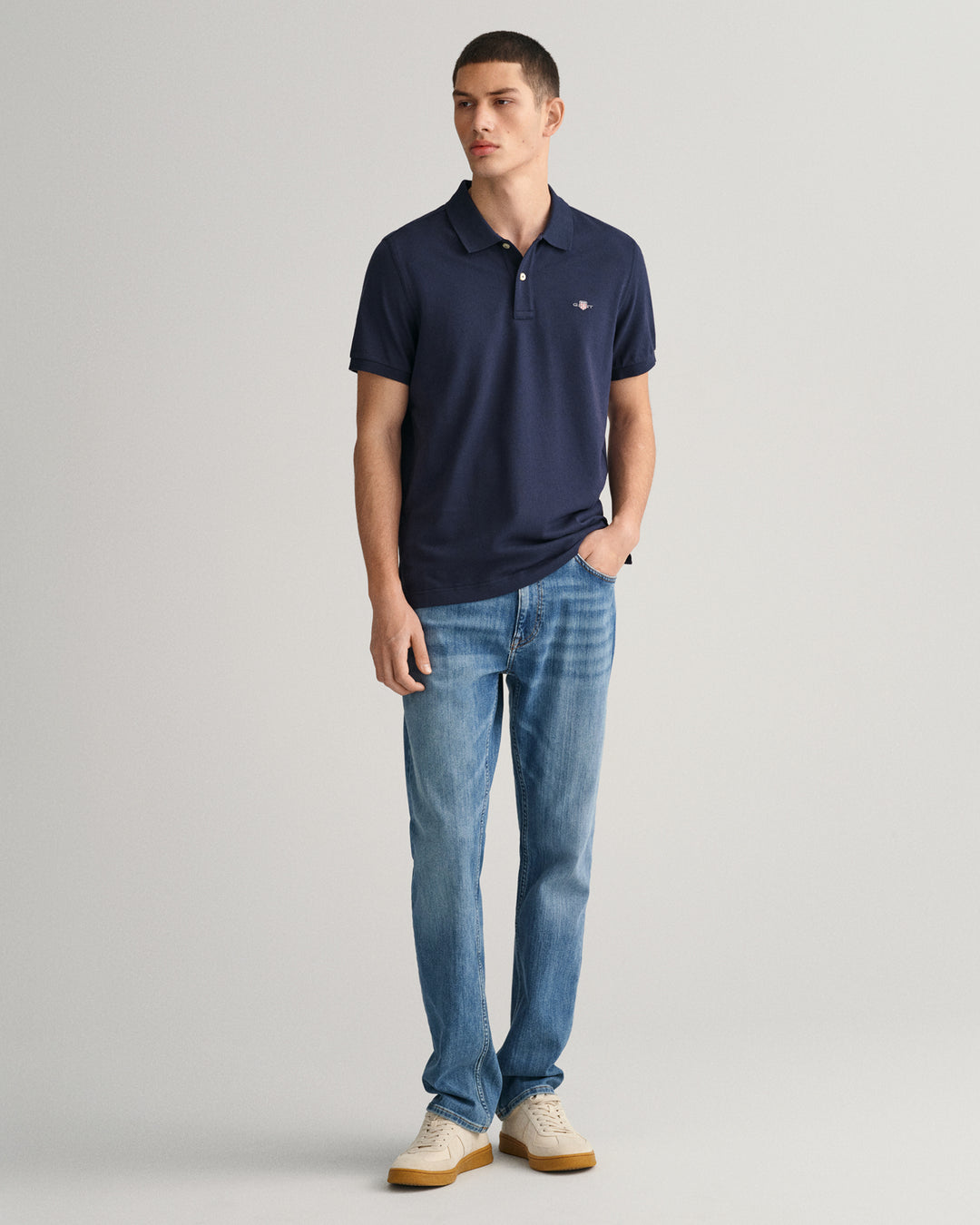 GANT Reg Shield Ss Pique Polo /Polo Majica 2210