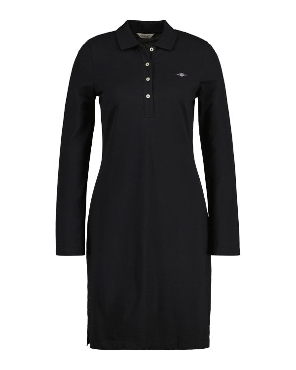 GANT Slim Shield Ls Pique Dress /Haljina 4201305