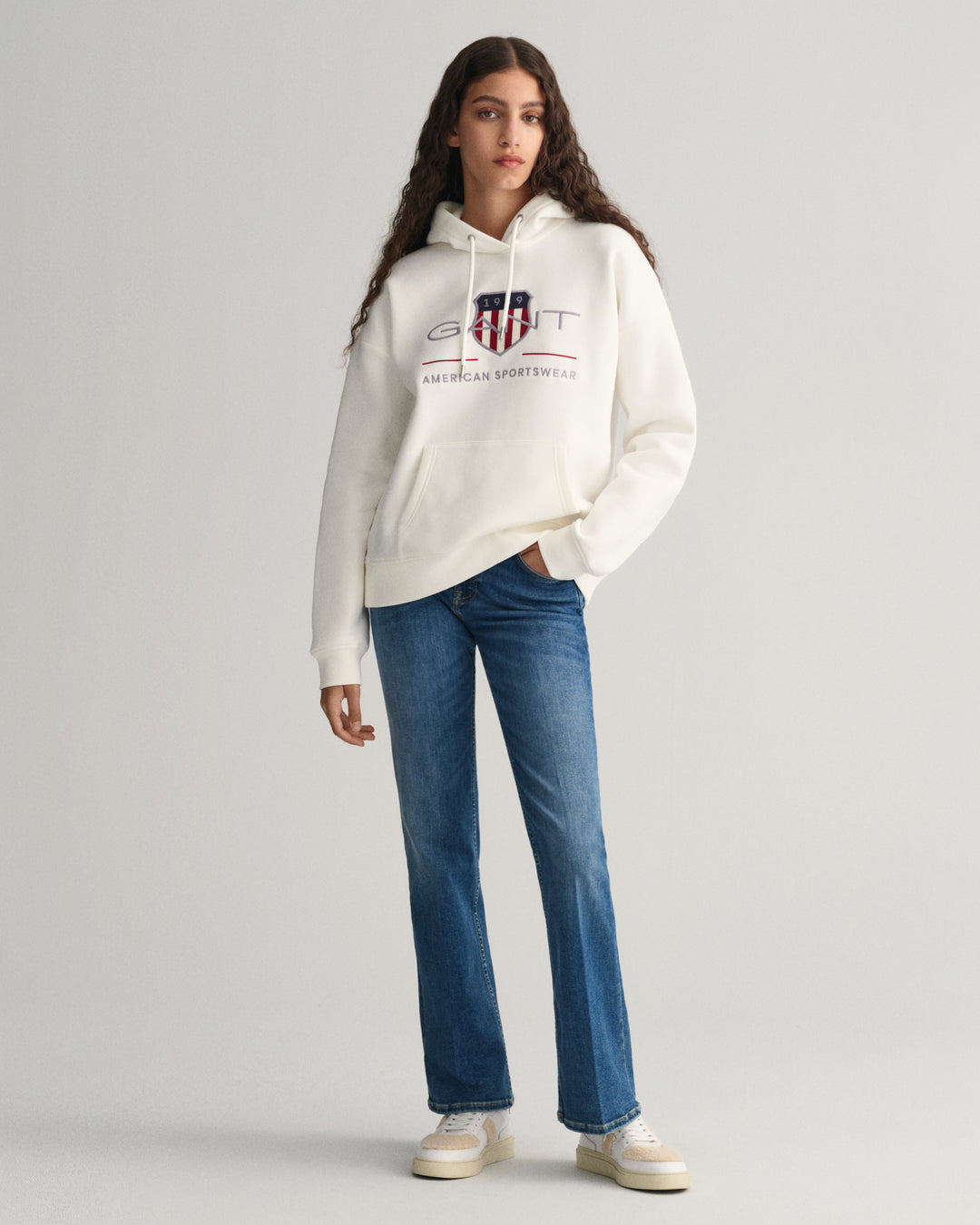 GANT Rel Archive Shield Hoodie/Duks 4204567