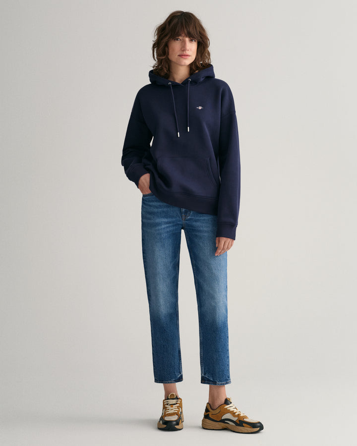 GANT Rel Shield  Hoodie/Duks 4204654