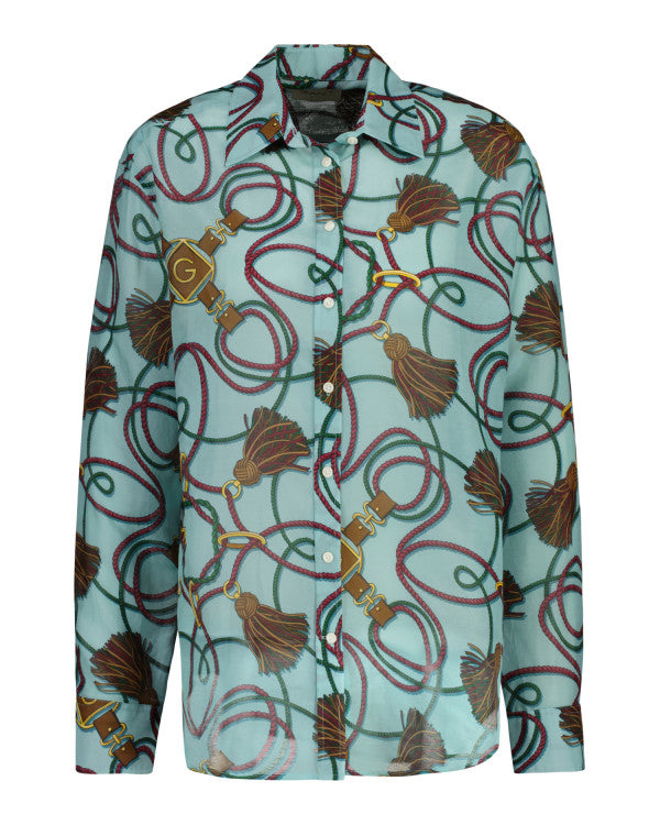 GANT Rel Rope Print Cot Silk Shirt/Košulja 4300240