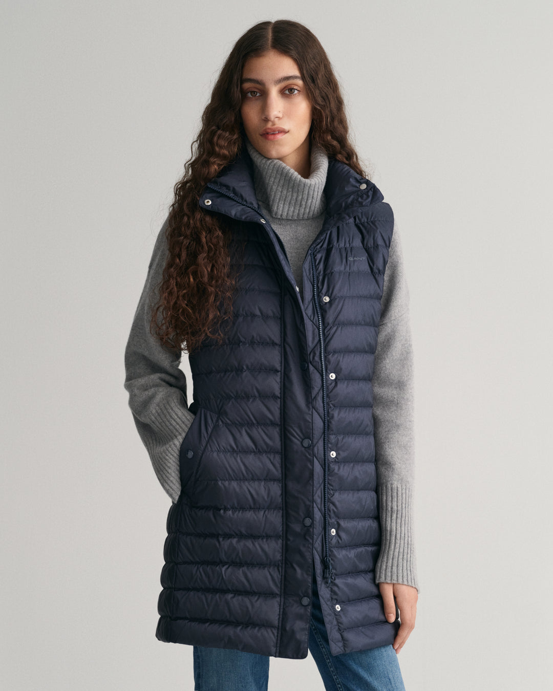 GANT Light Down Long Vest/Prsluk 4700282