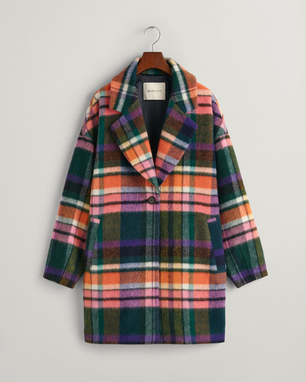 GANT Checked Cocoon Coat/Kaput 4751108