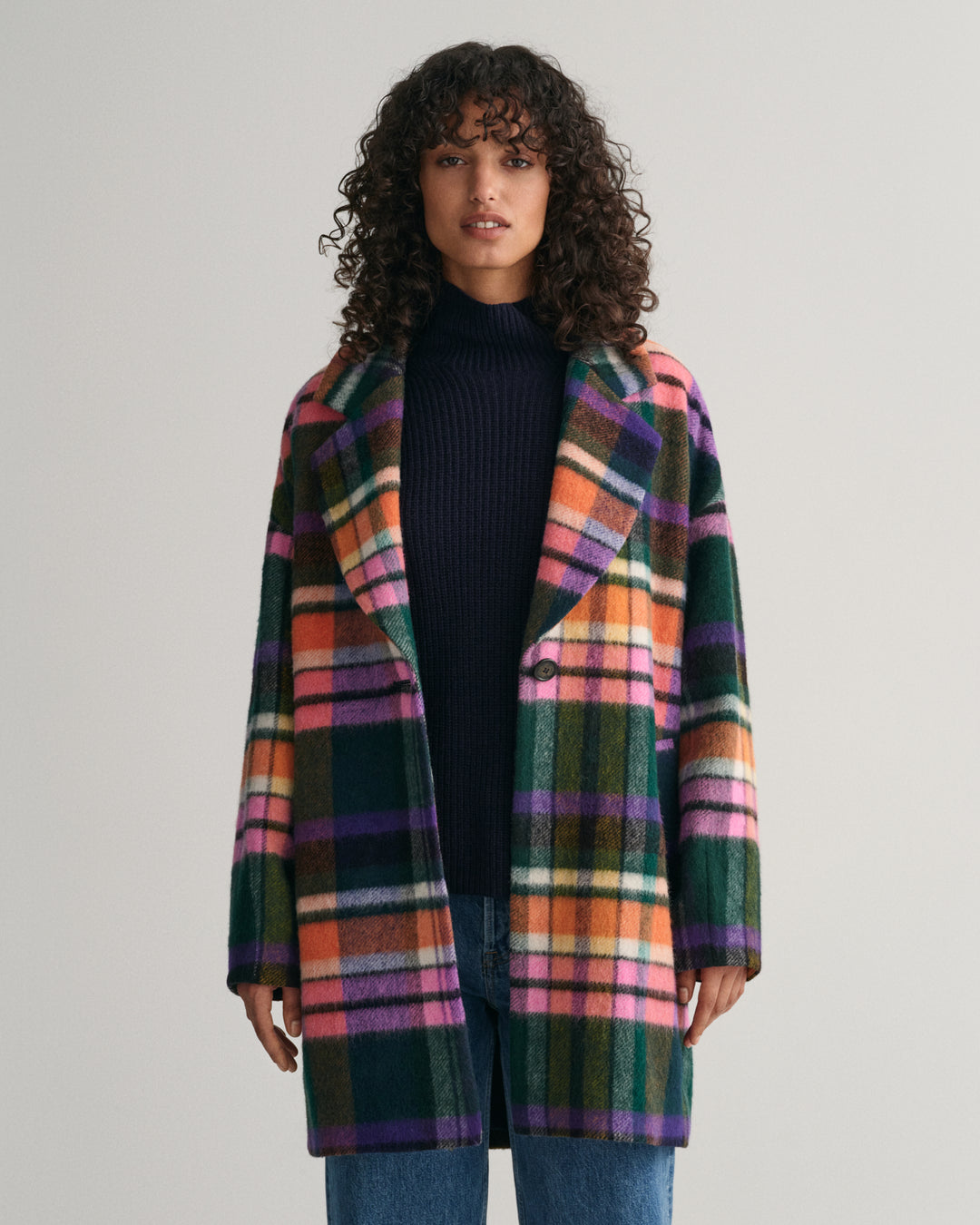 GANT Checked Cocoon Coat/Kaput 4751108