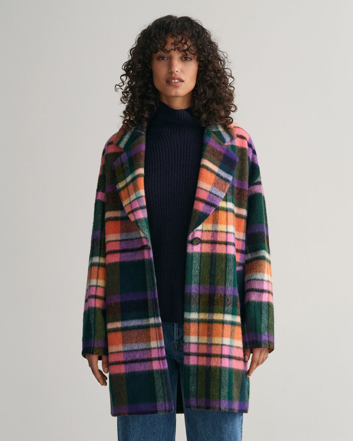 GANT Checked Cocoon Coat/Kaput 4751108