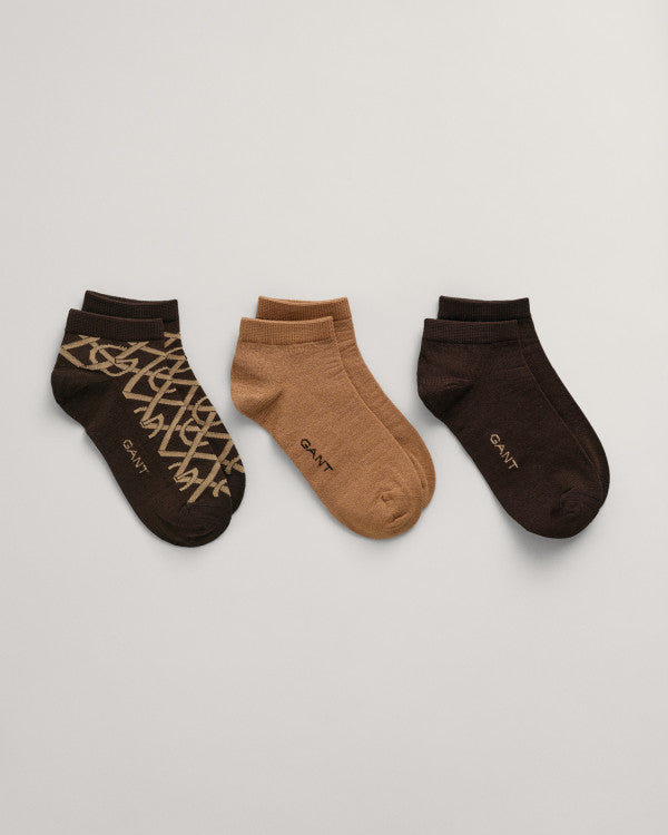 GANT G Pattern Ankle Socks 3-Pack/Čarape 3/1 4960206