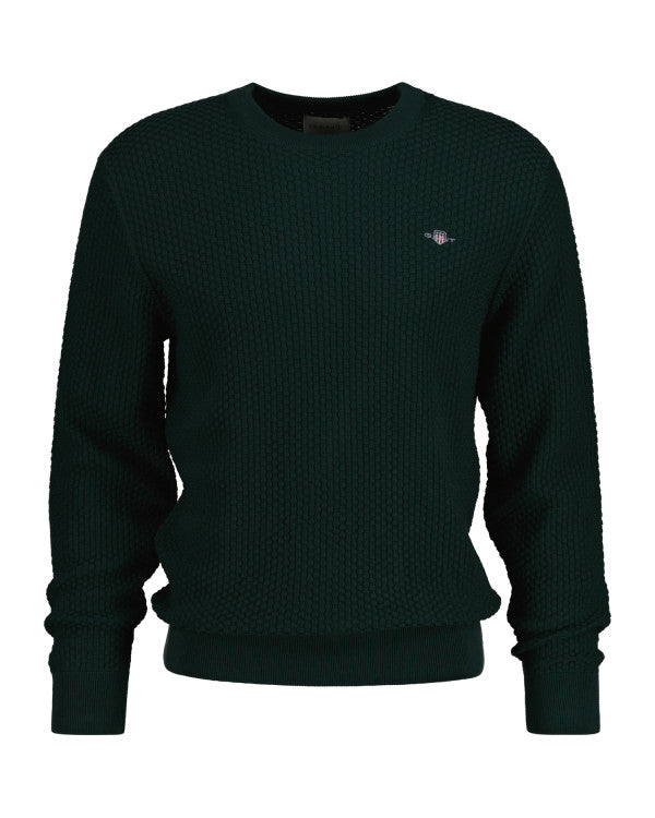 GANT Cotton Texture C-Neck/Pulover 8030171