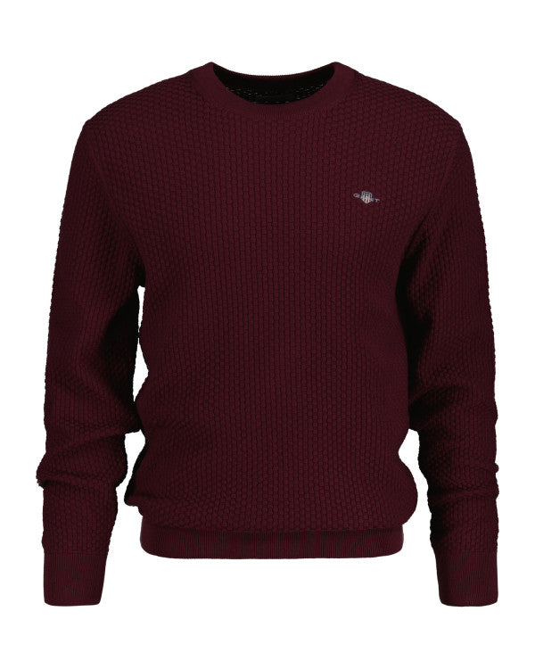 GANT Cotton Texture C-Neck/Pulover 8030171