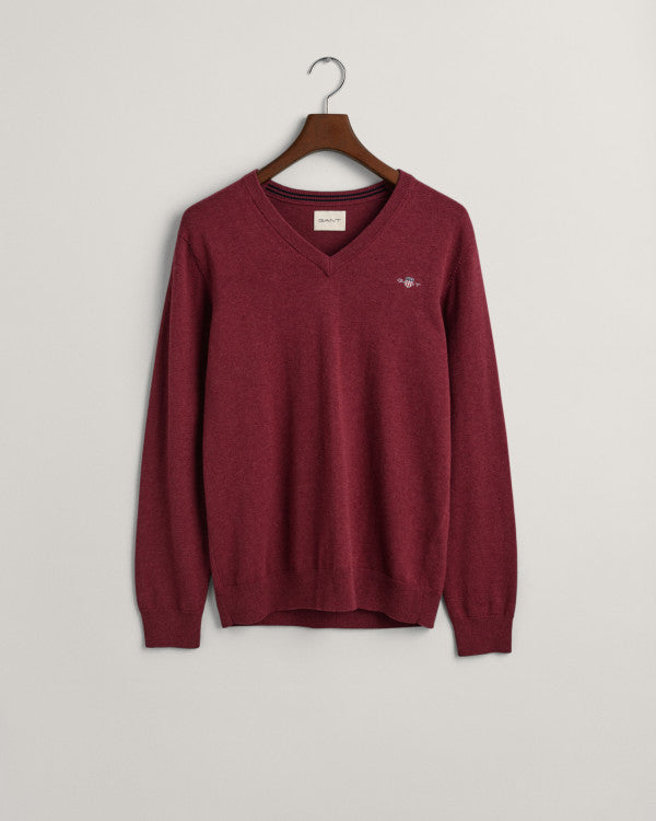 GANT Classic Cotton V-Neck/Pulover 8030562