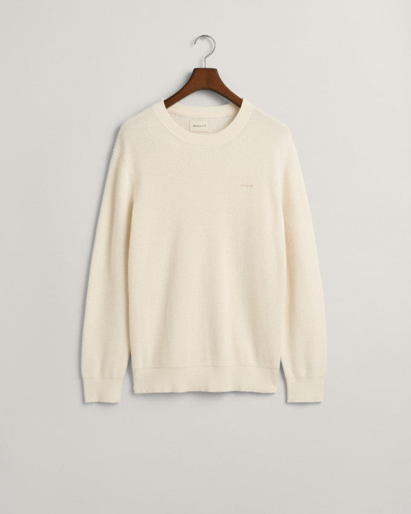 GANT Cotton Wool Rib C-Neck/Pulover 8050170