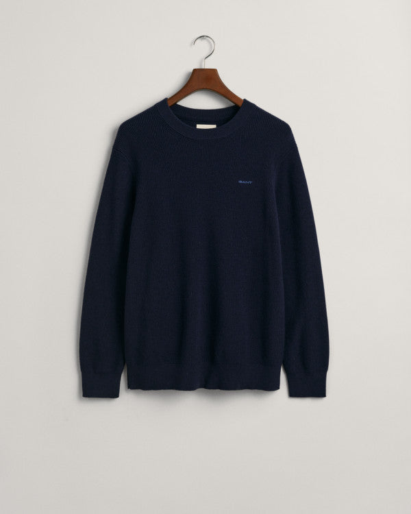 GANT Cotton Wool Rib C-Neck/Pulover 8050170